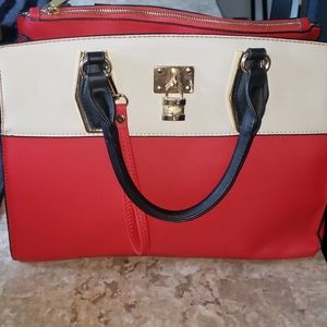 Red and black big bag